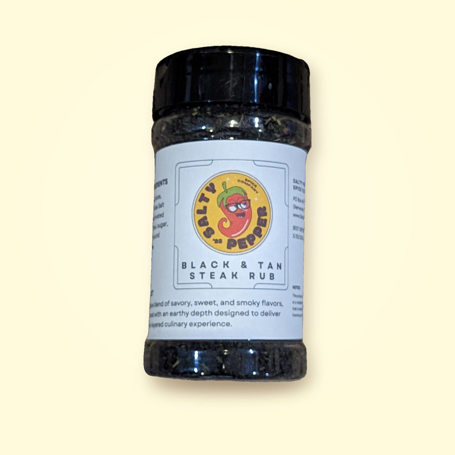 Black & Tan Steak Rub