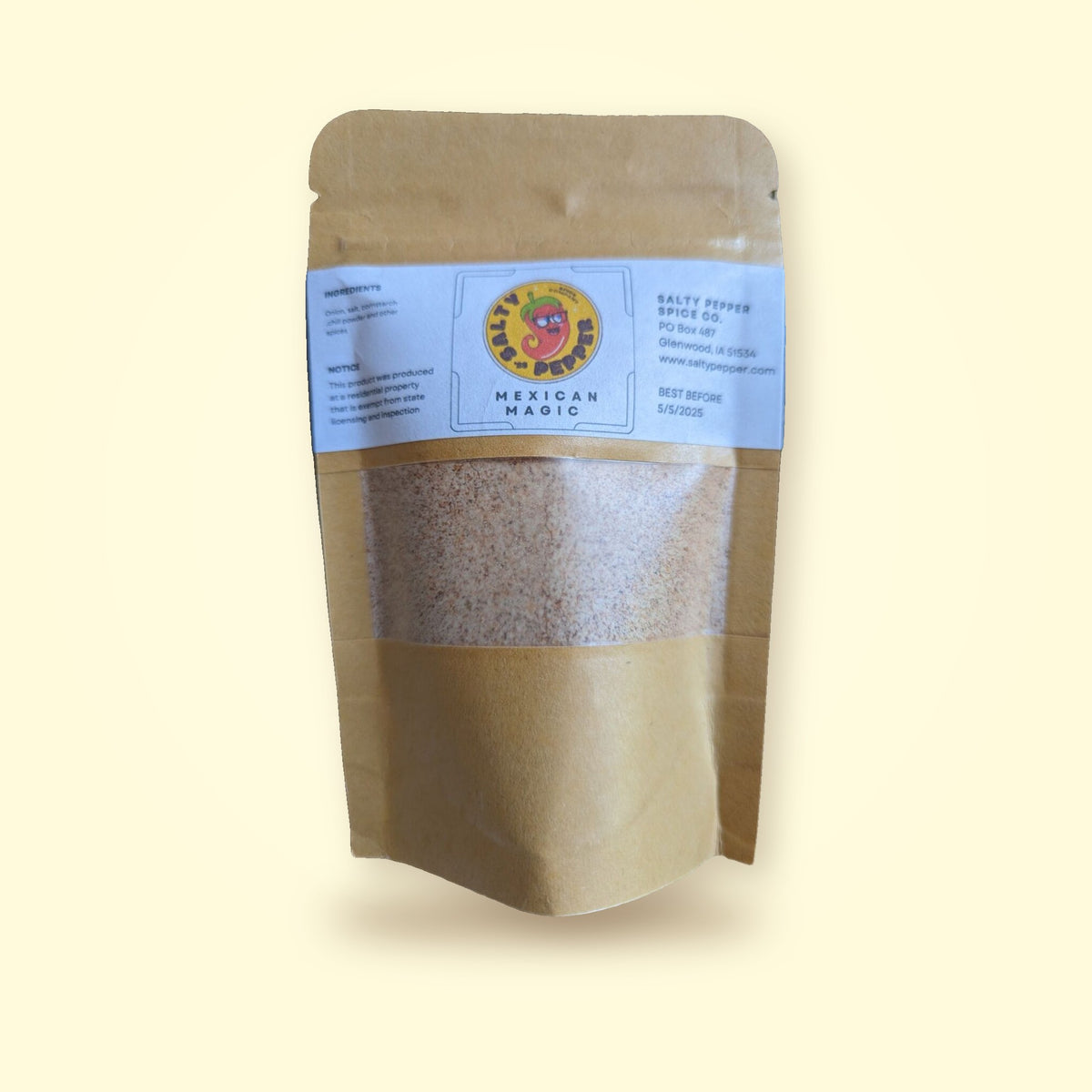Mexican Magic Taco Seasoning by Salty Pepper Spice Co.