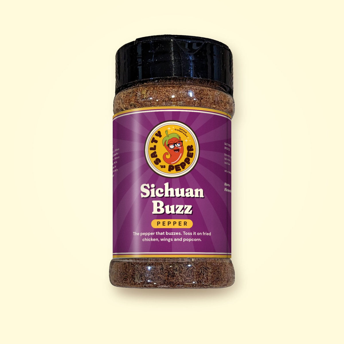 Sichuan Buzz Pepper shaker bottle